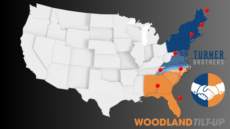 Turner Brothers, LLC continues to Expand south: Acquiring Woodland Tilt-Up