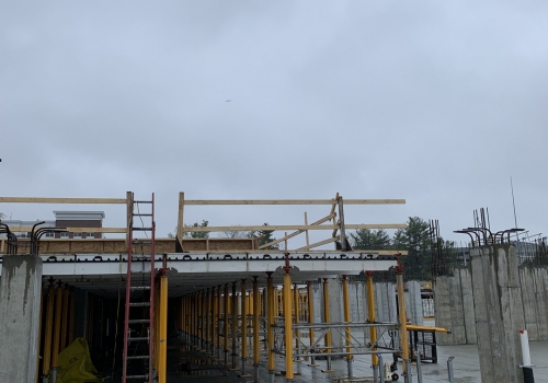 Structural concrete and elevated deck