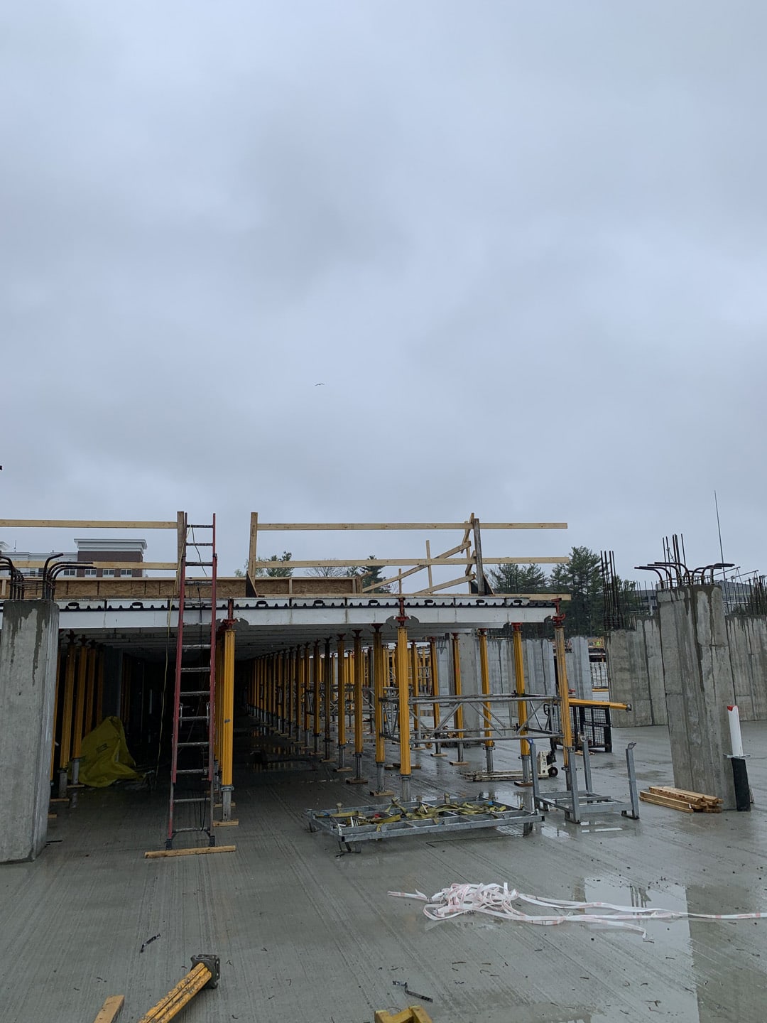 Structural concrete and elevated deck