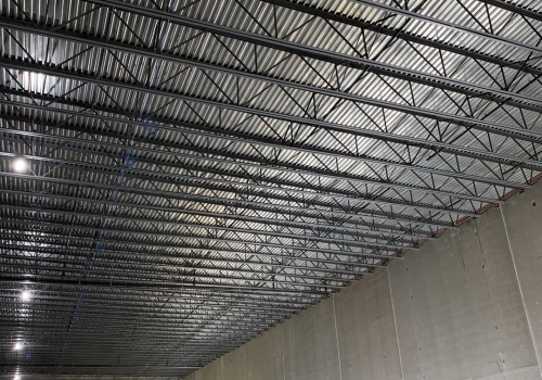 Structural concrete for distribution center
